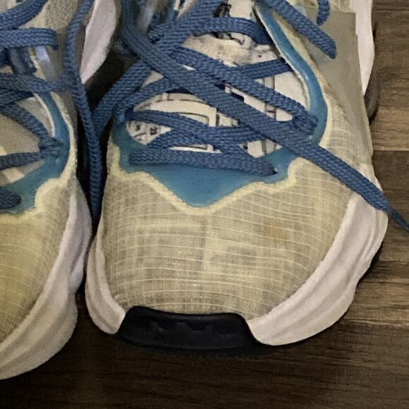 Nike Lebron XIX 19 'Space Jam' White Sneaker, Size 6 Y / 8W DD0418-100 - Picture 2 of 7